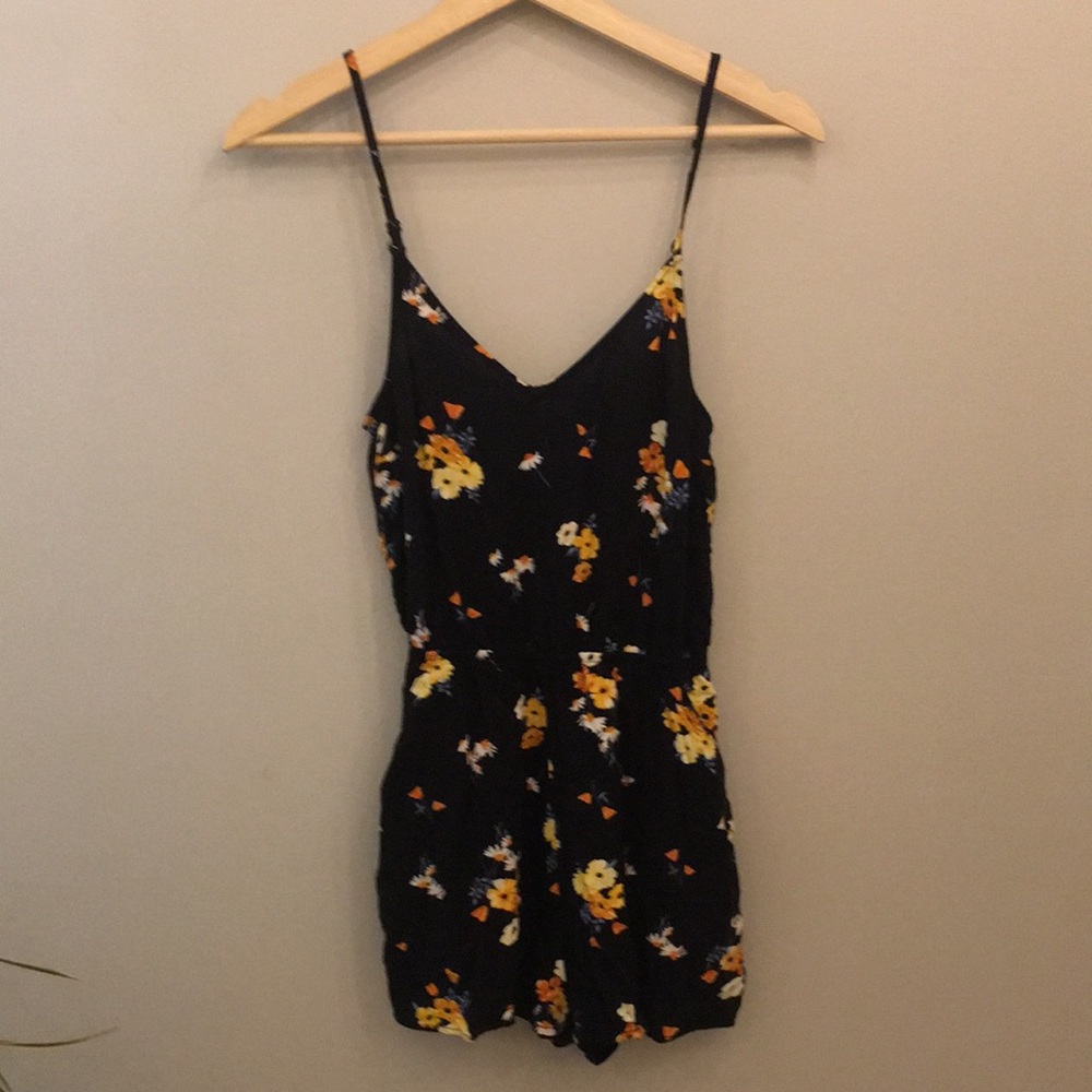 Cute black romper